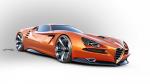 Alfa Romeo Montreal Vision GT Concept by Luca Serafini 2019 года